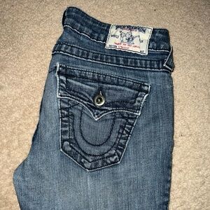 Rhinestone button true religion jeans - Size 28